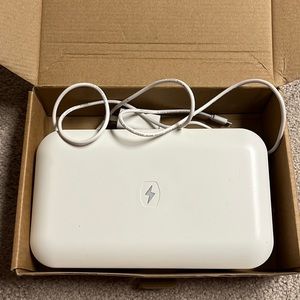 Phone soap, phone sterilizing unit